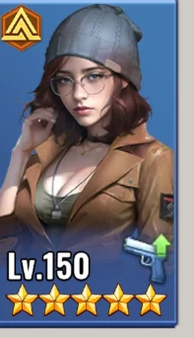 Rare Rider hero card at level 150 with five stars