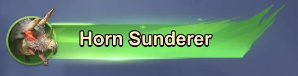 Horn Sunderer legend title badge