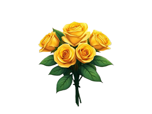Bouquet of yellow roses marking this week's Lucky Rose number in Last Z: Survival Shooter
