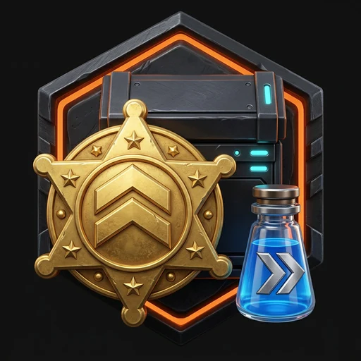 Website shop: original badge illustration