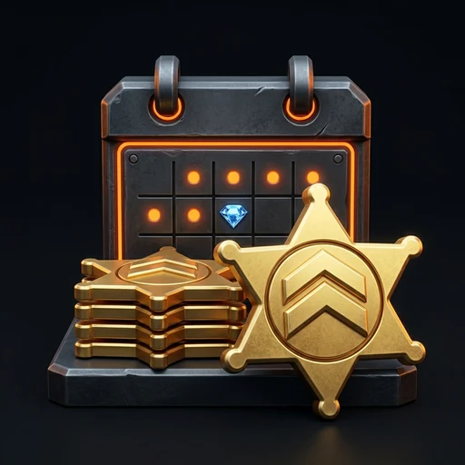 Regular weekly shop: original badge illustration
